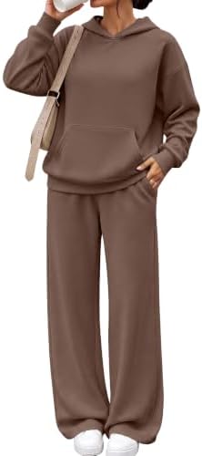 Womens Modal Blend Sweat Sets 2 Piece Lounge Sweatsuits...
