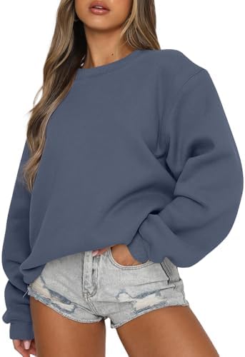 Womens Sweatshirts Oversized Crewneck Y2K Fleece Hoodies...