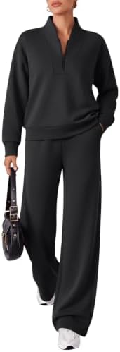 Womens Sweatsuits 2 Piece Lounge Sweat Sets Modal Blend...